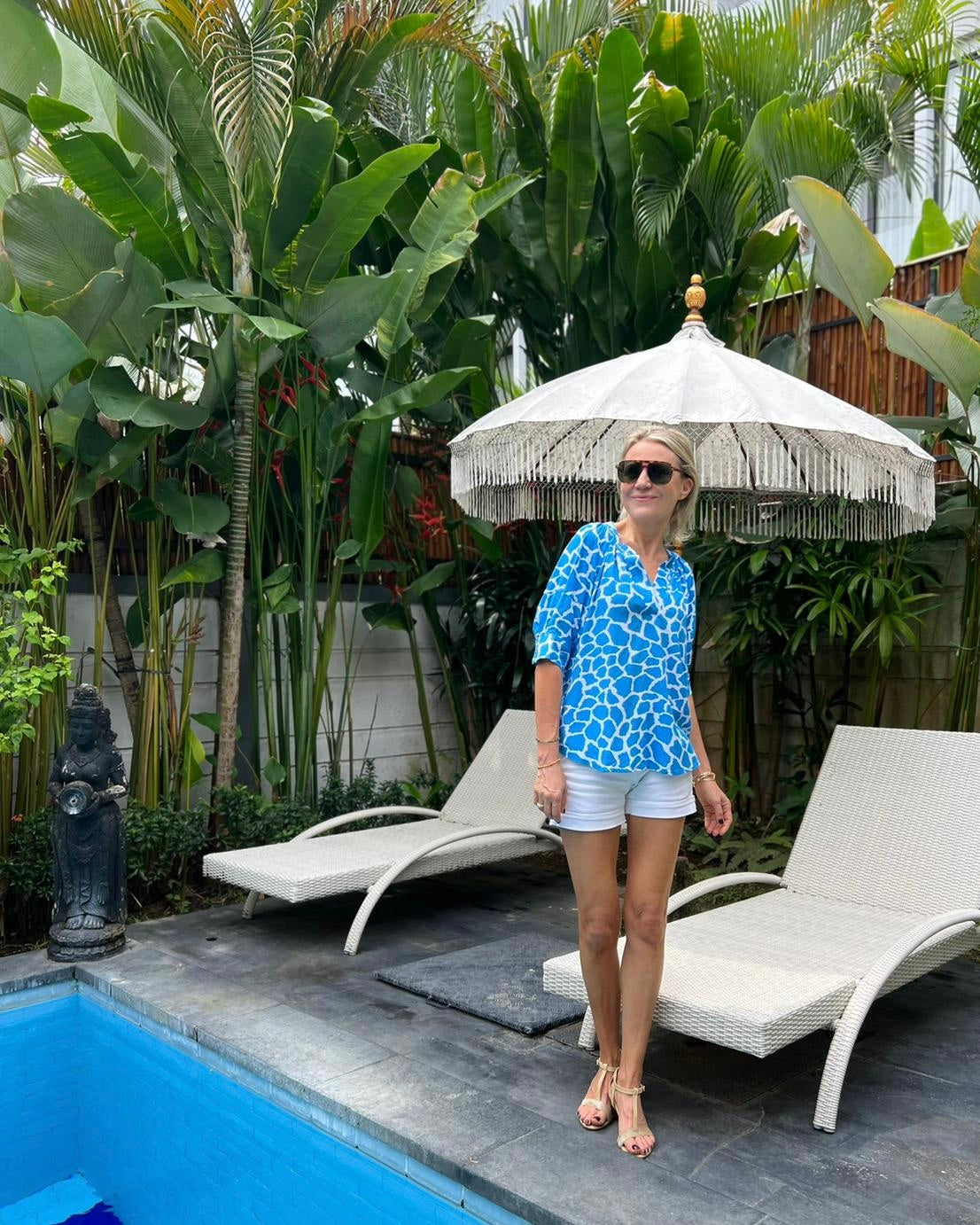 Claudia Top -  Malibu Giraffe