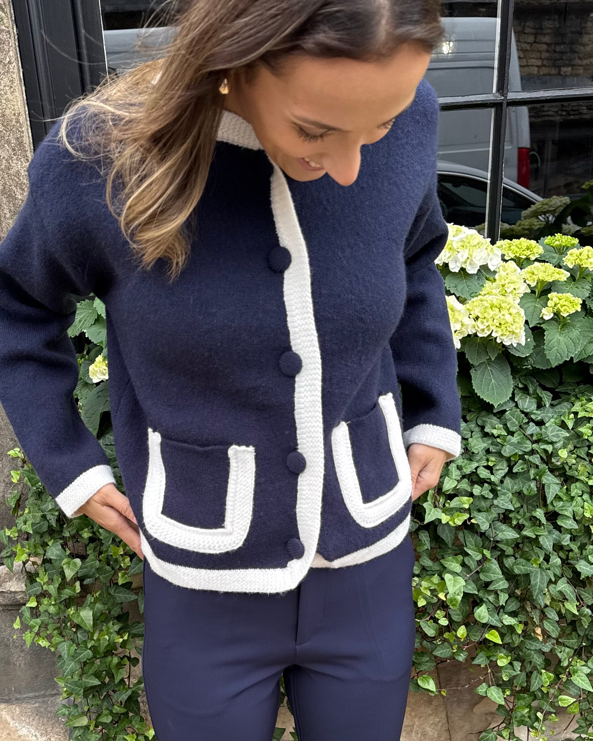 Elspeth Knit - Navy