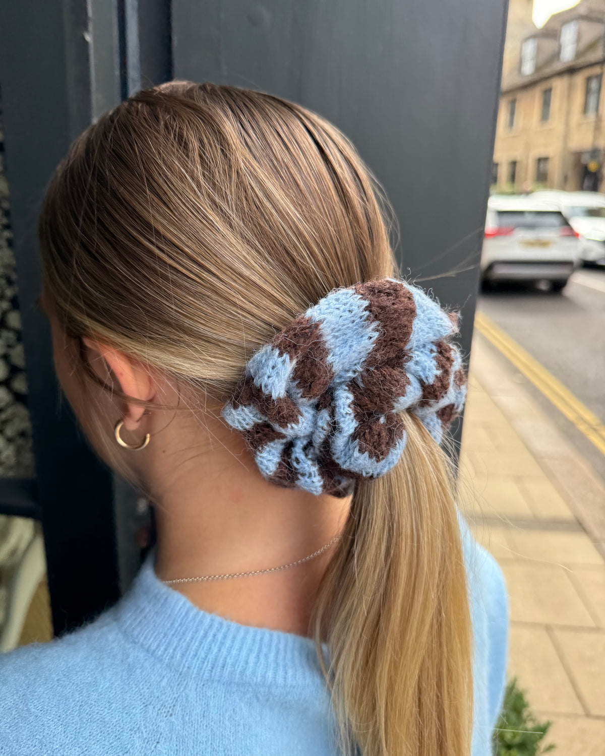 Knitted Scrunchie