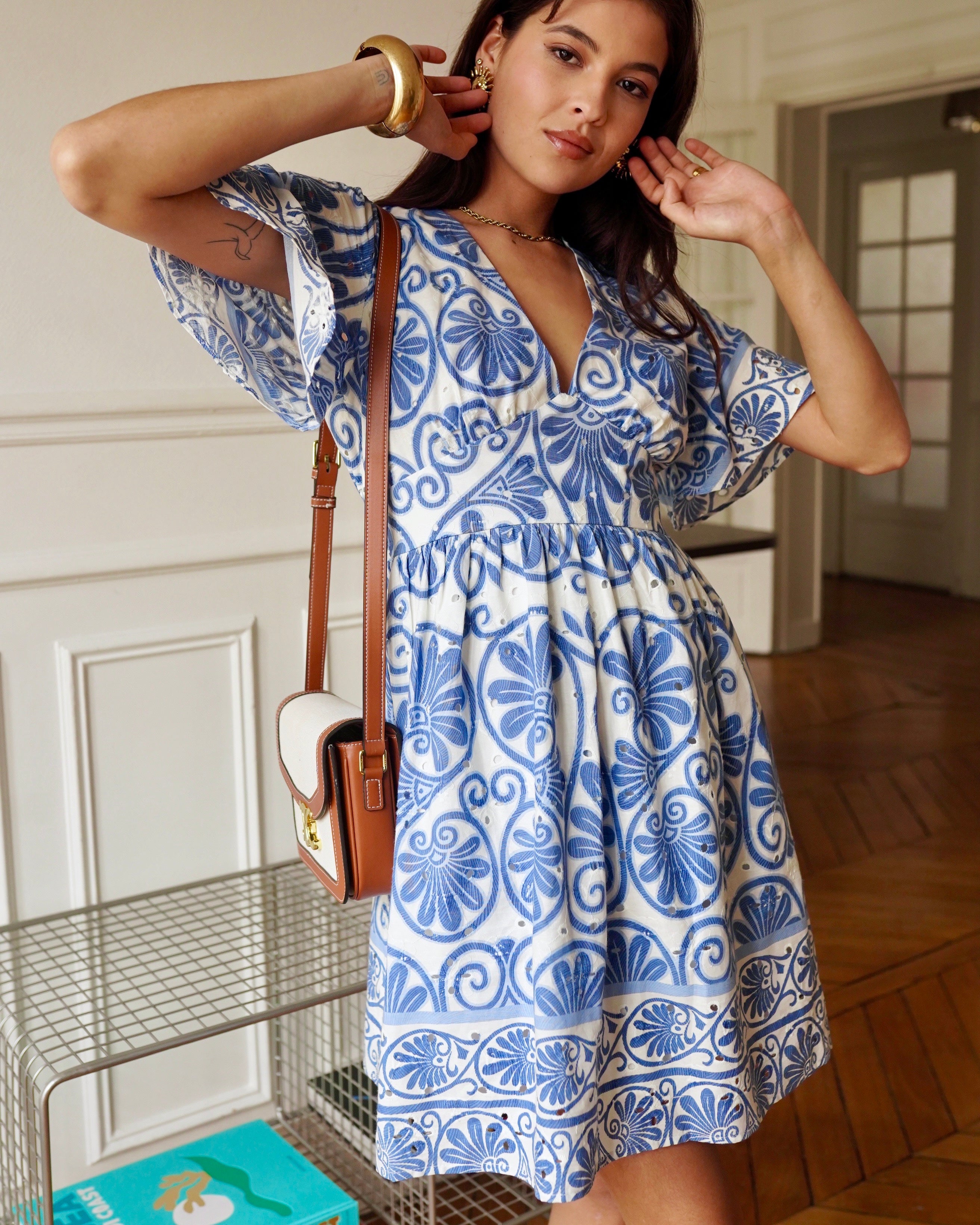 Millie Dress - Blue