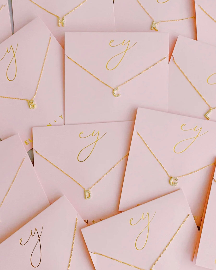 Alphabet Initial Necklace