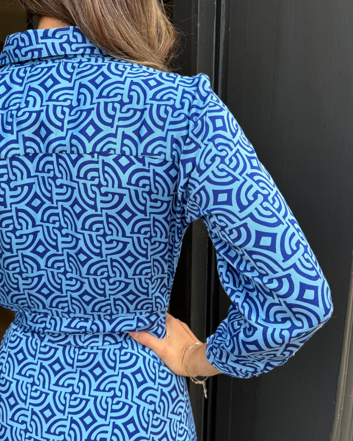 Florence - Insignia Blue Maze