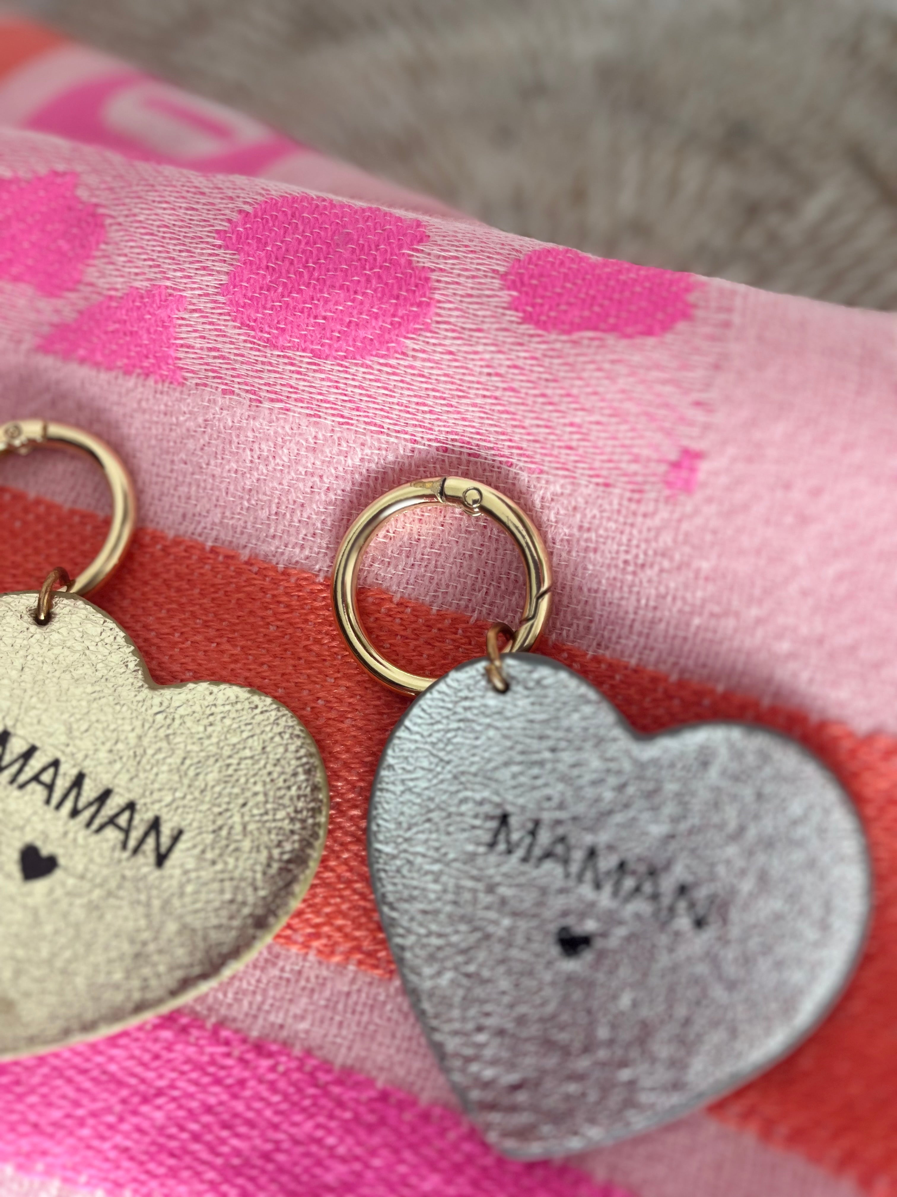 Maman Keyring