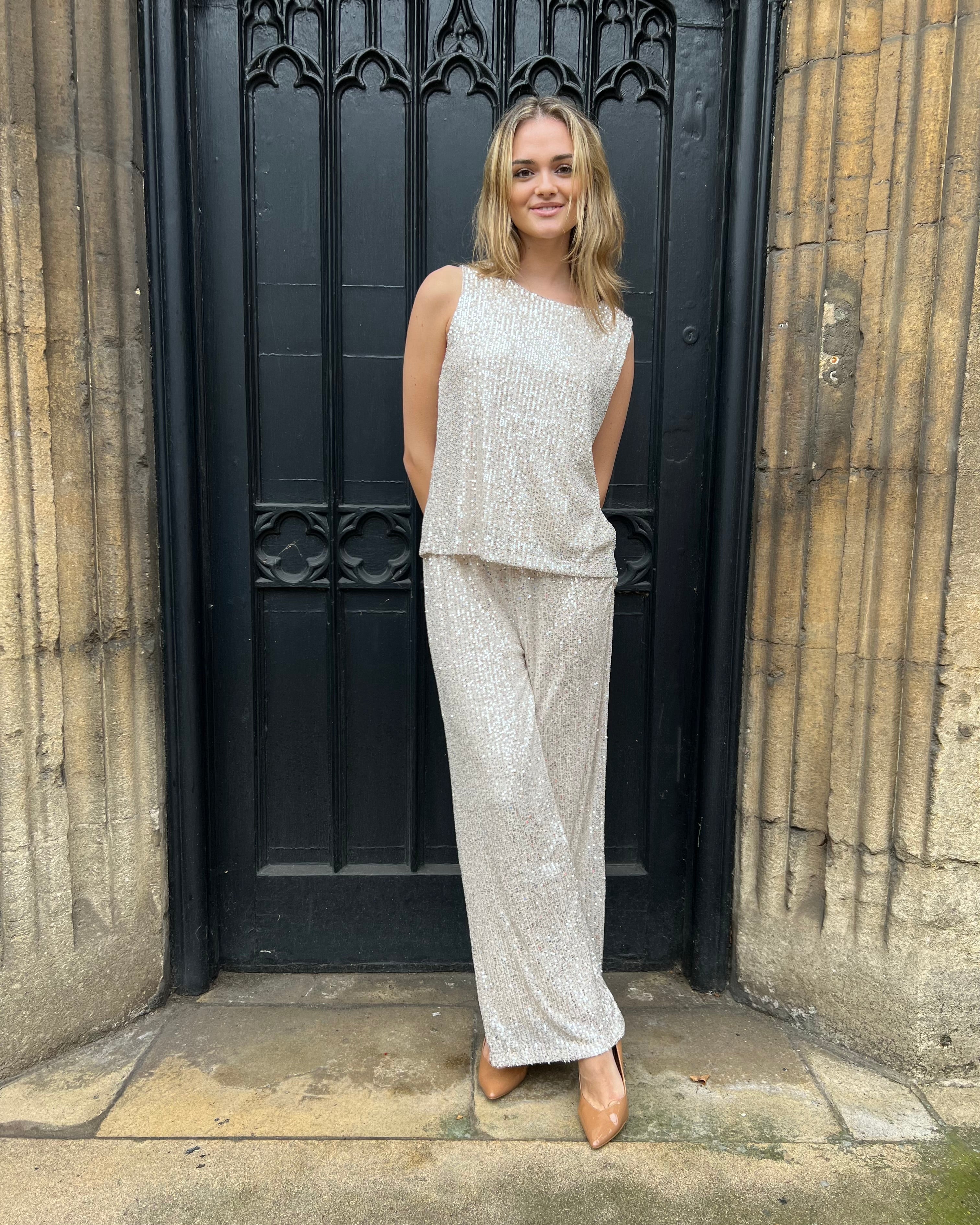 Mara Sequin Trousers