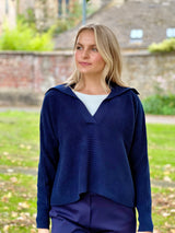 Vecouly Collared Knit - Marine