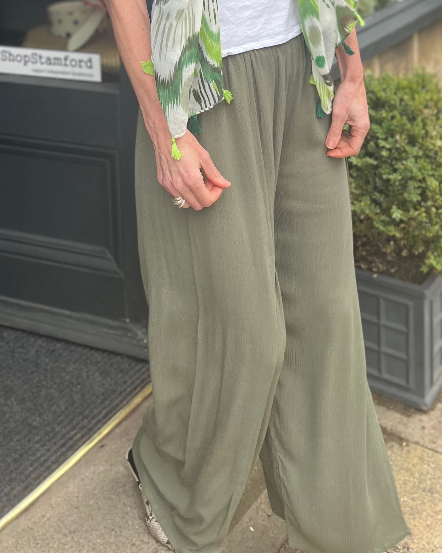 Marina Trouser - Khaki