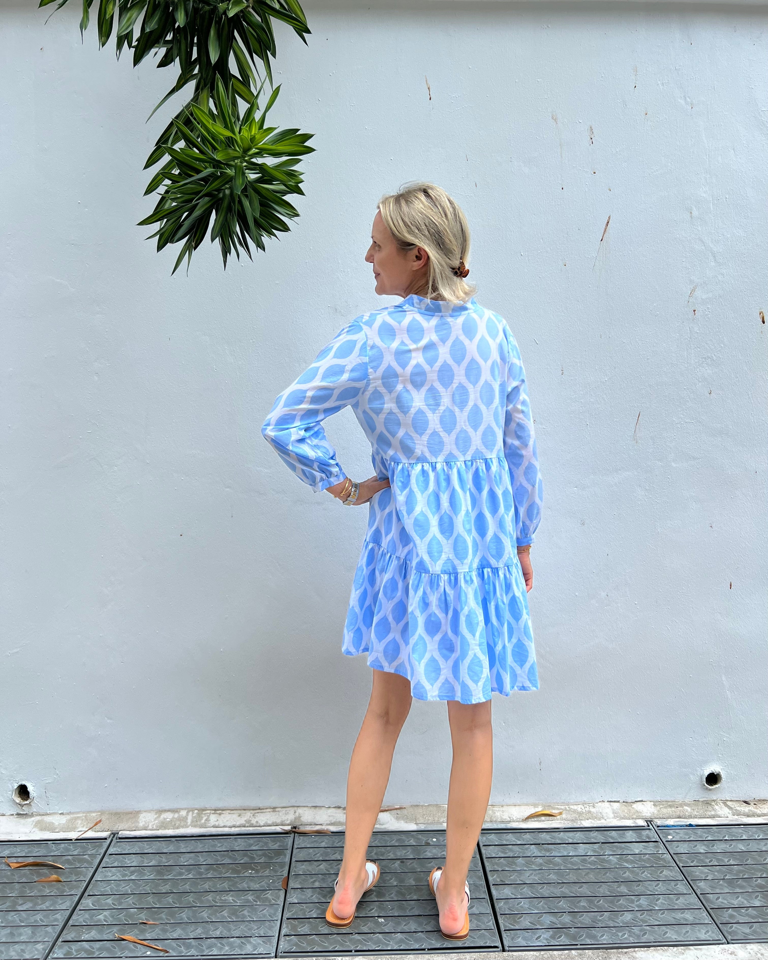 Morgan Dress - Alice London Trellis