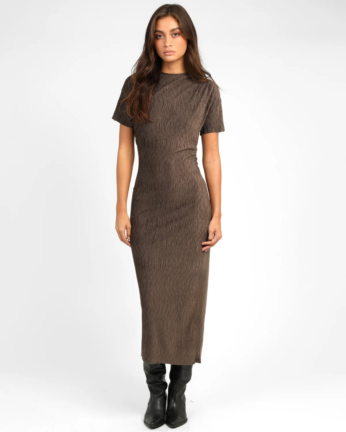 Eloane Dress - Brown