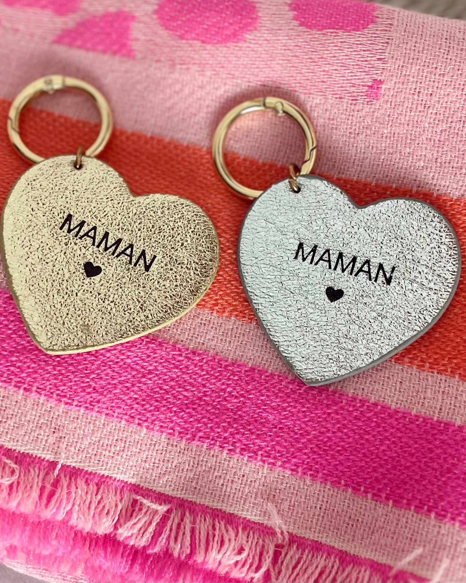 Maman Keyring