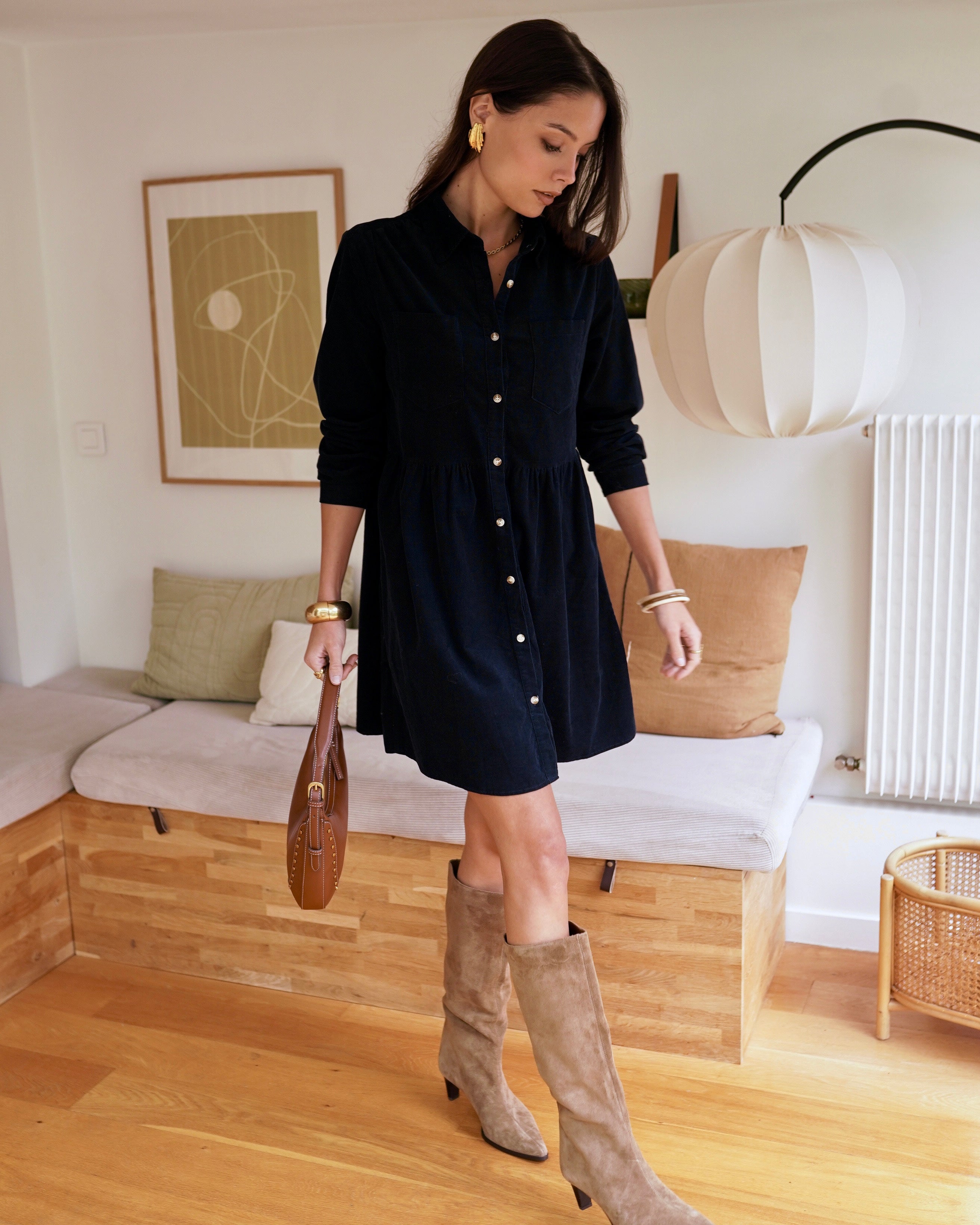 Madeleine Cord Dress