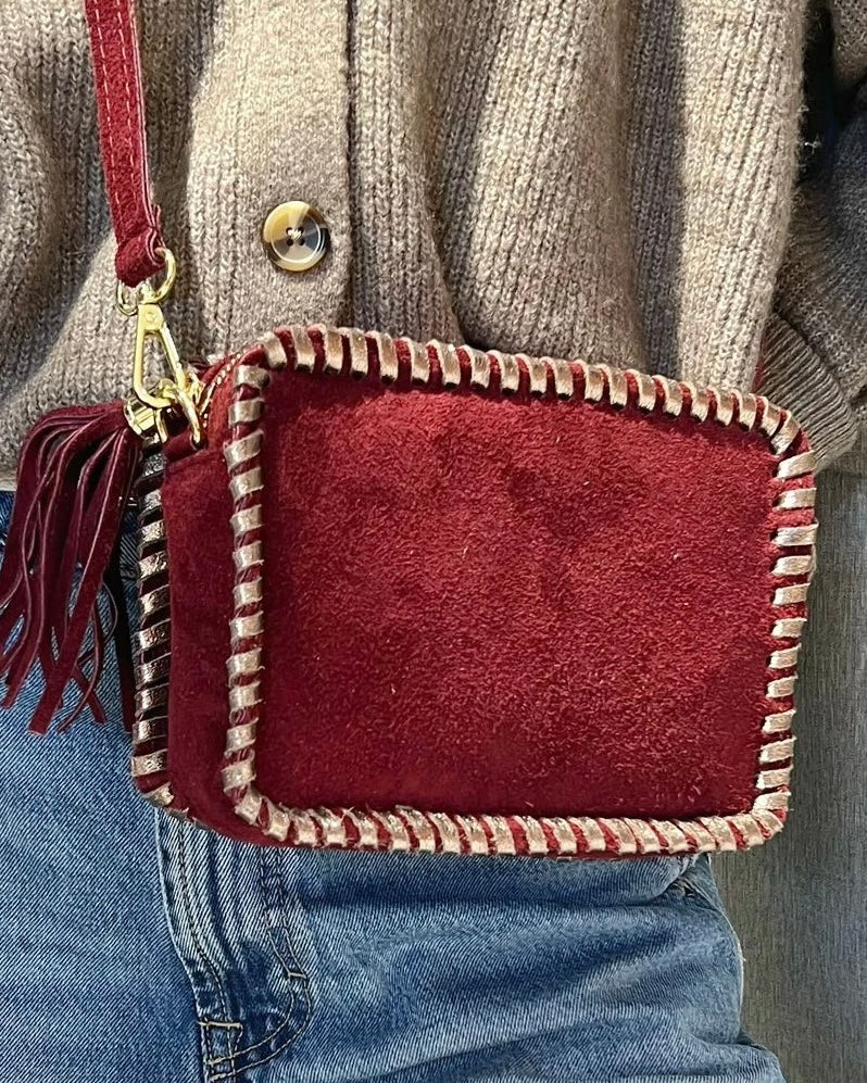 Silvana Bag - Burgundy