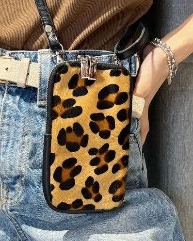 Animal Print Phone Bag