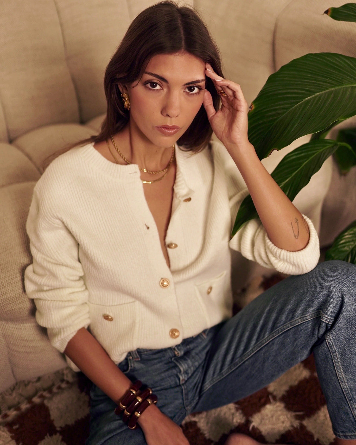 Isabeau Knit - Cream