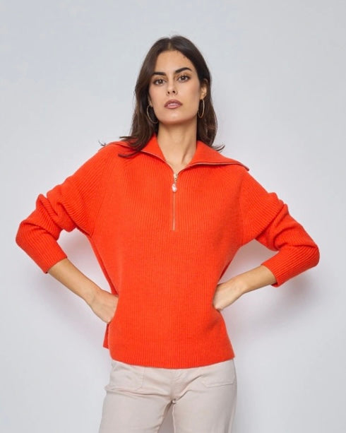 Elsie Zip - Orange