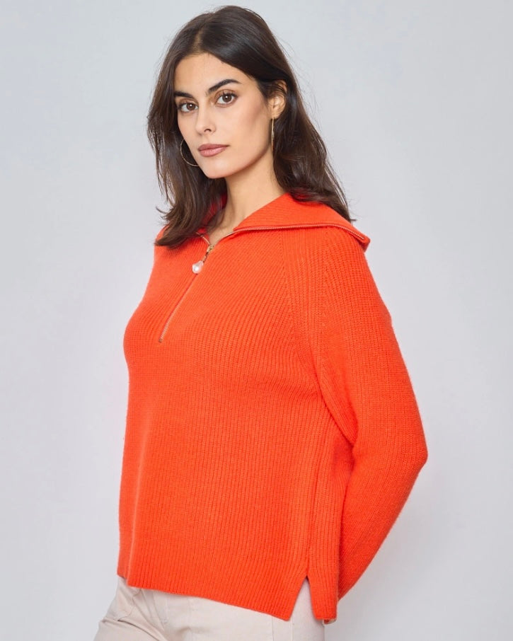 Elsie Zip - Orange