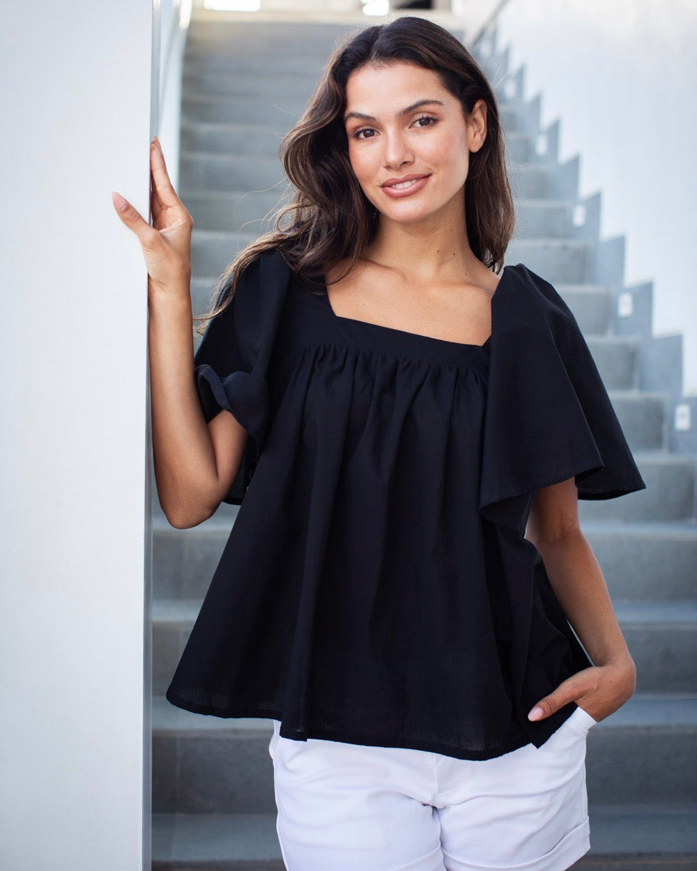 Gigi top - black