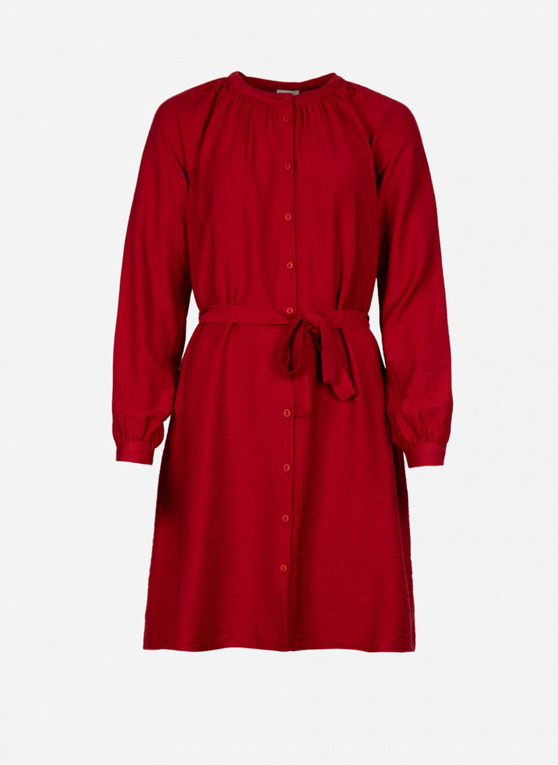 Misselia Dress - Cerise