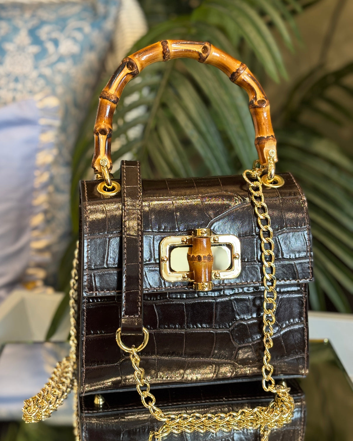 Chelsea Handbag - Chocolate