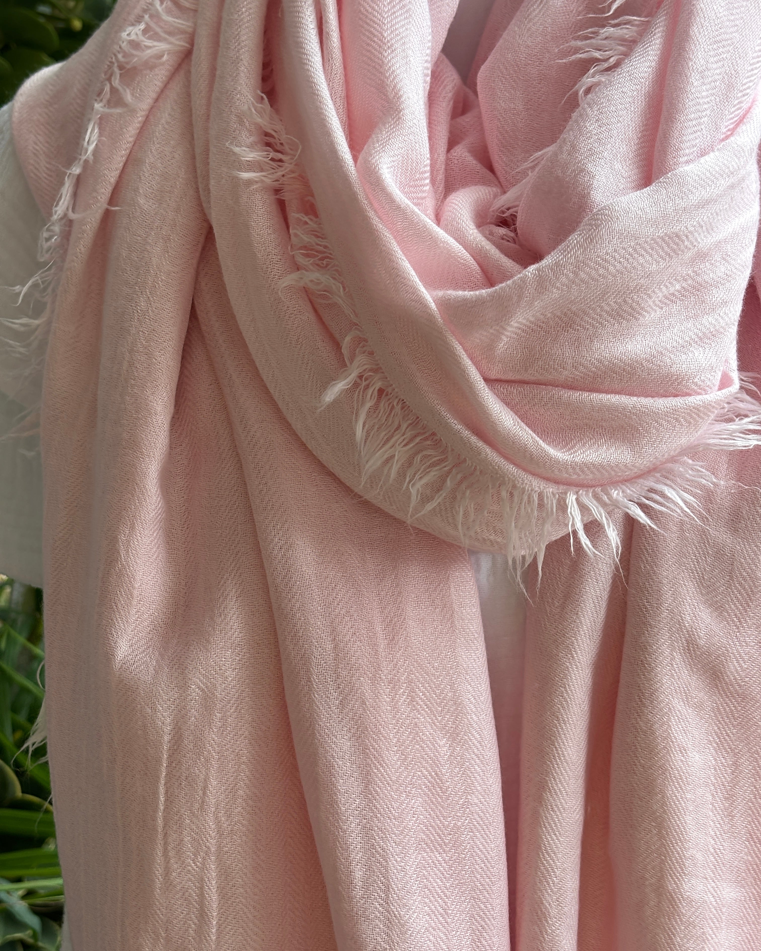 Pink shawl