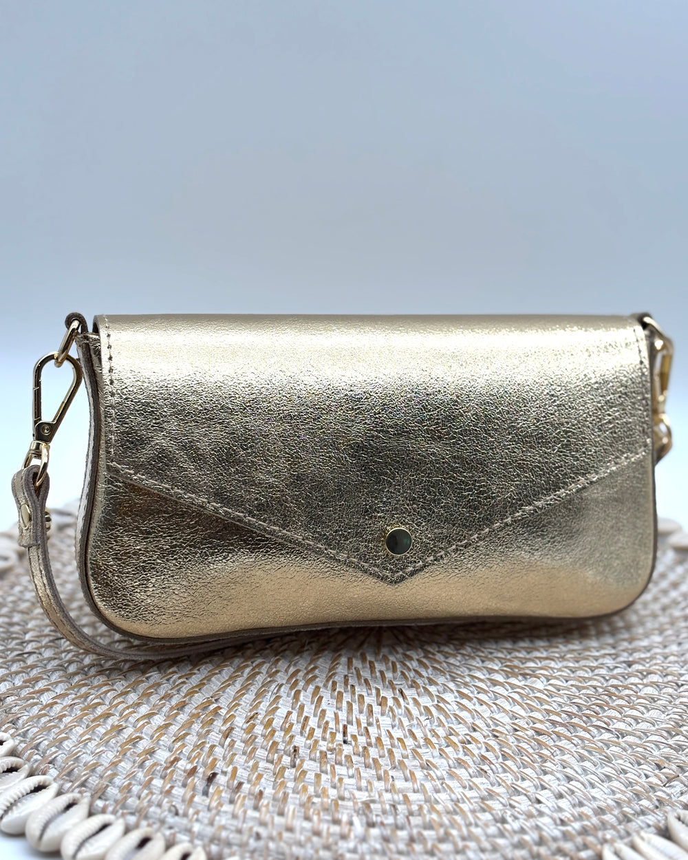 Ferrara Envelope Bag - Gold
