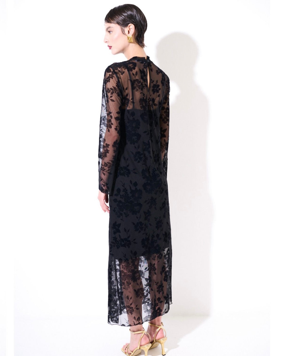 Blythe Lace Dress - Black
