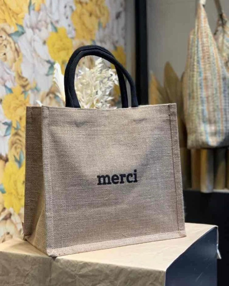 Merci Jute Bag