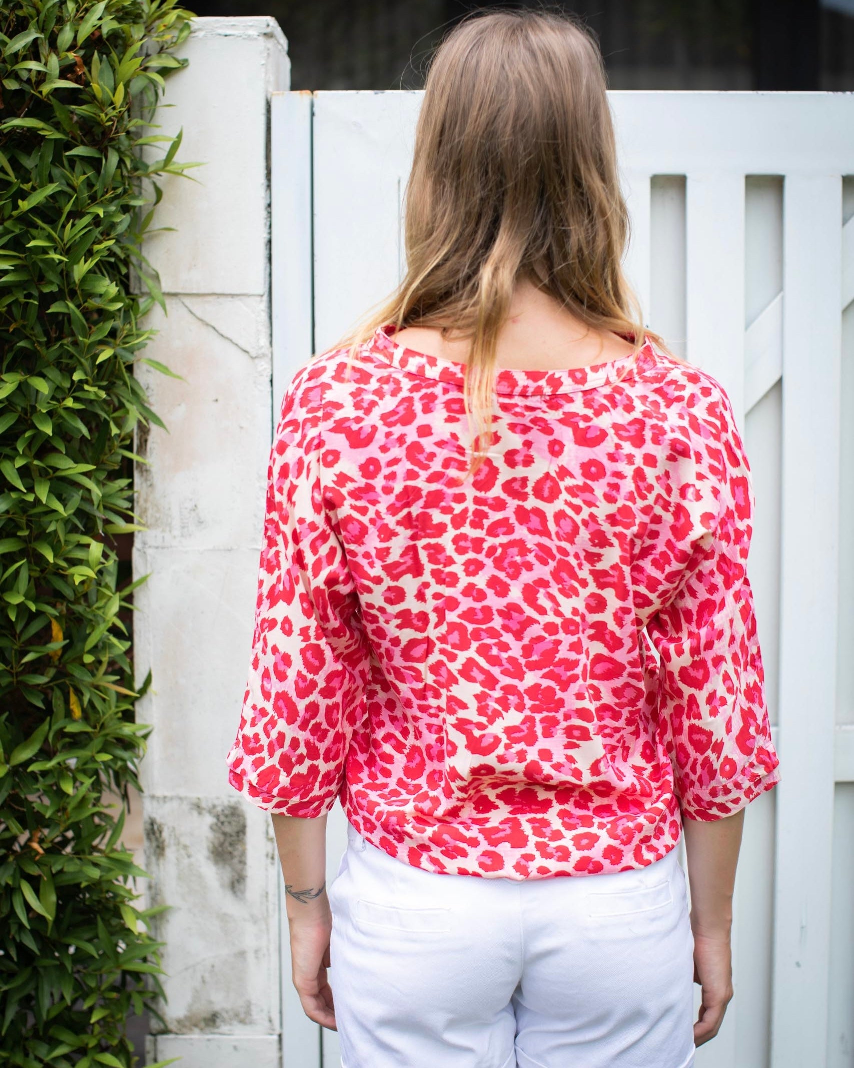 Kate Top - Pink Leopard