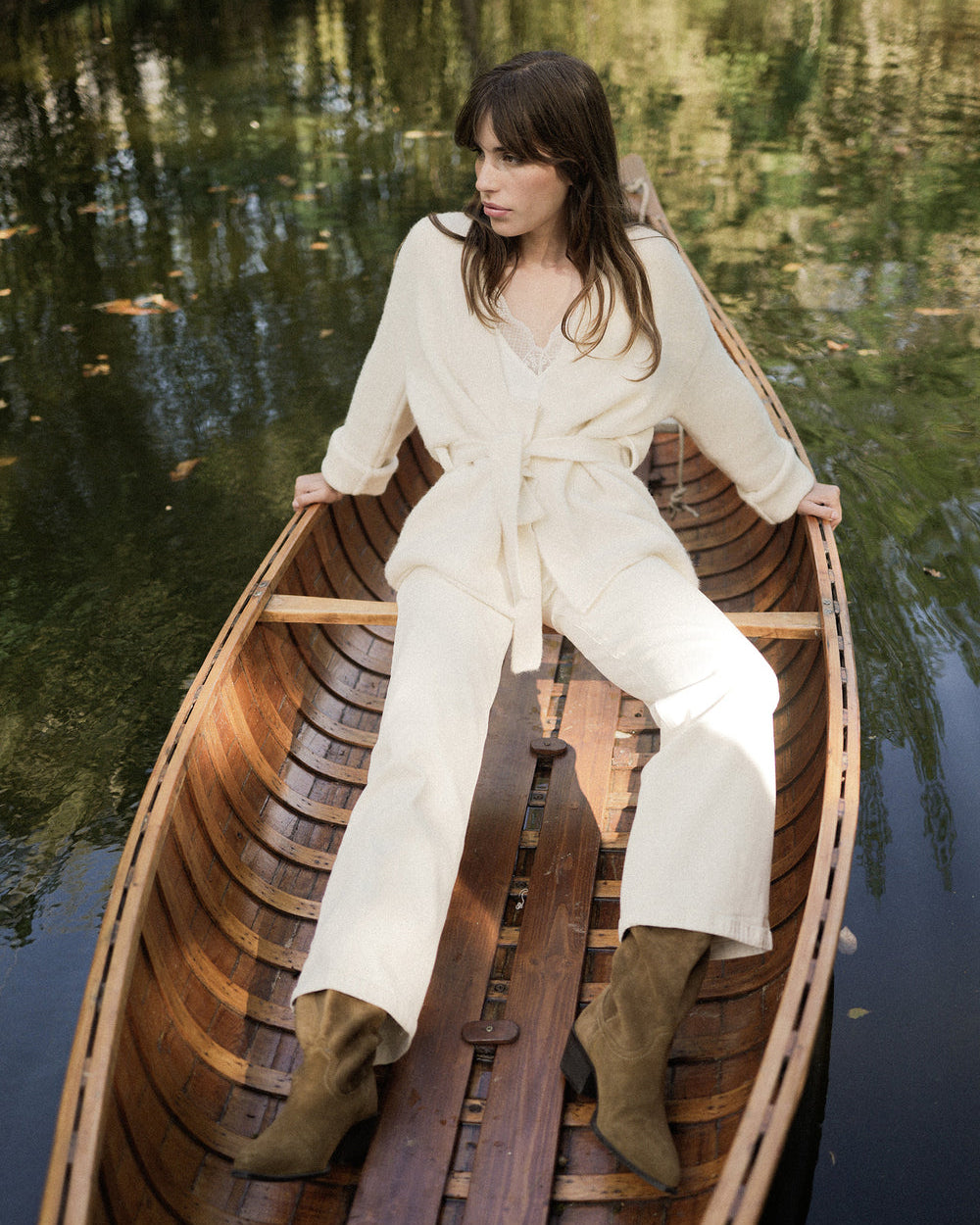 Louna Cardigan - Ecru