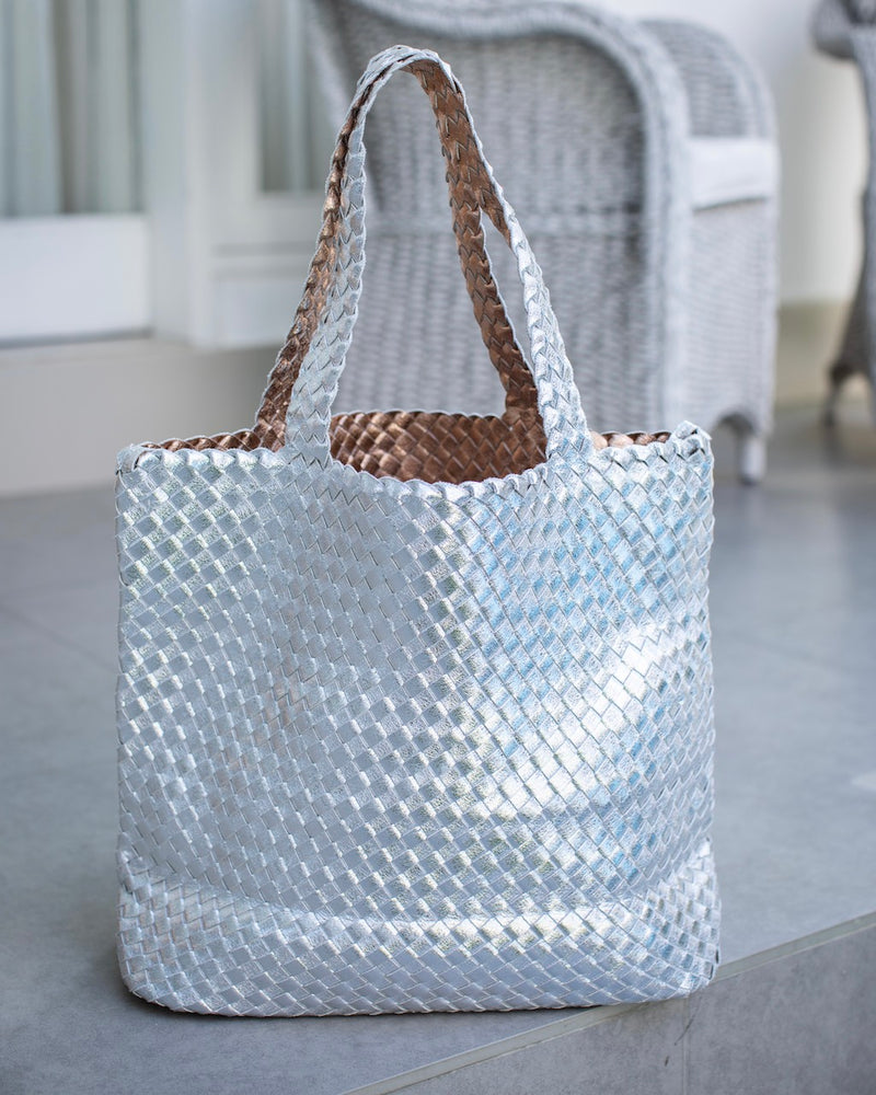 Montecito Bag - Silver & Rose Gold