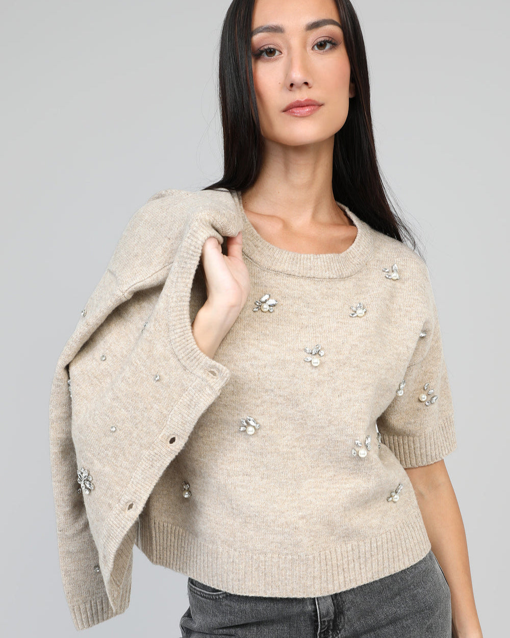 Nelida Knit - Beige
