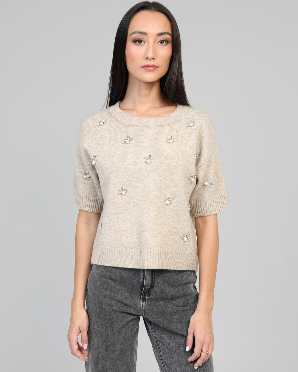 Nelida Knit - Beige