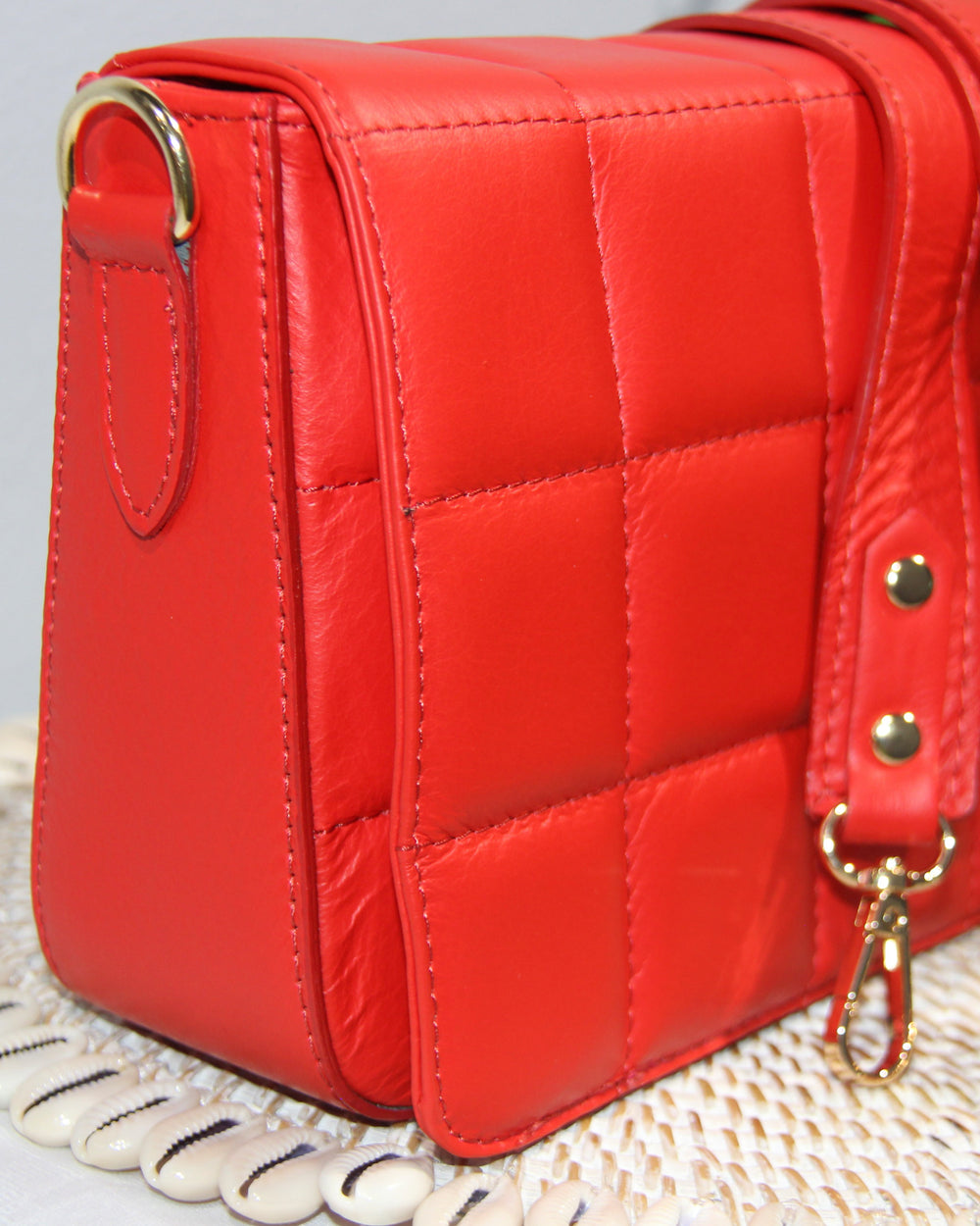 Renata Structured Bag - Red