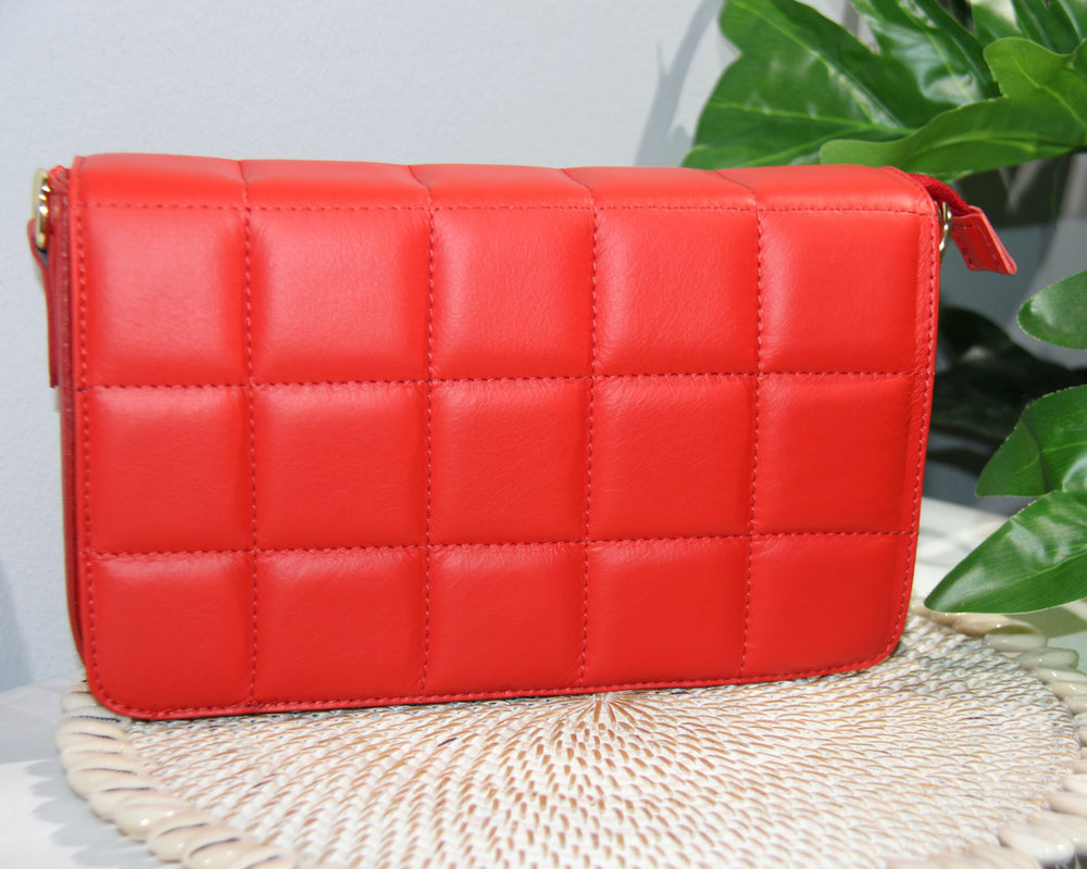 Renata Structured Bag - Red