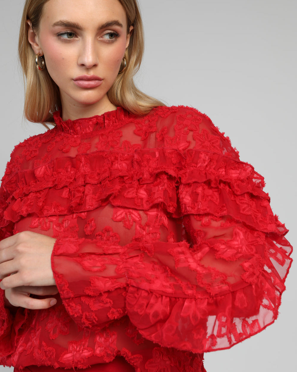 Soely Blouse - Rouge