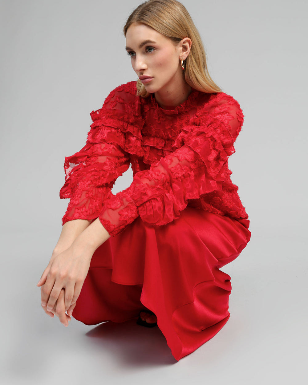 Soely Blouse - Rouge