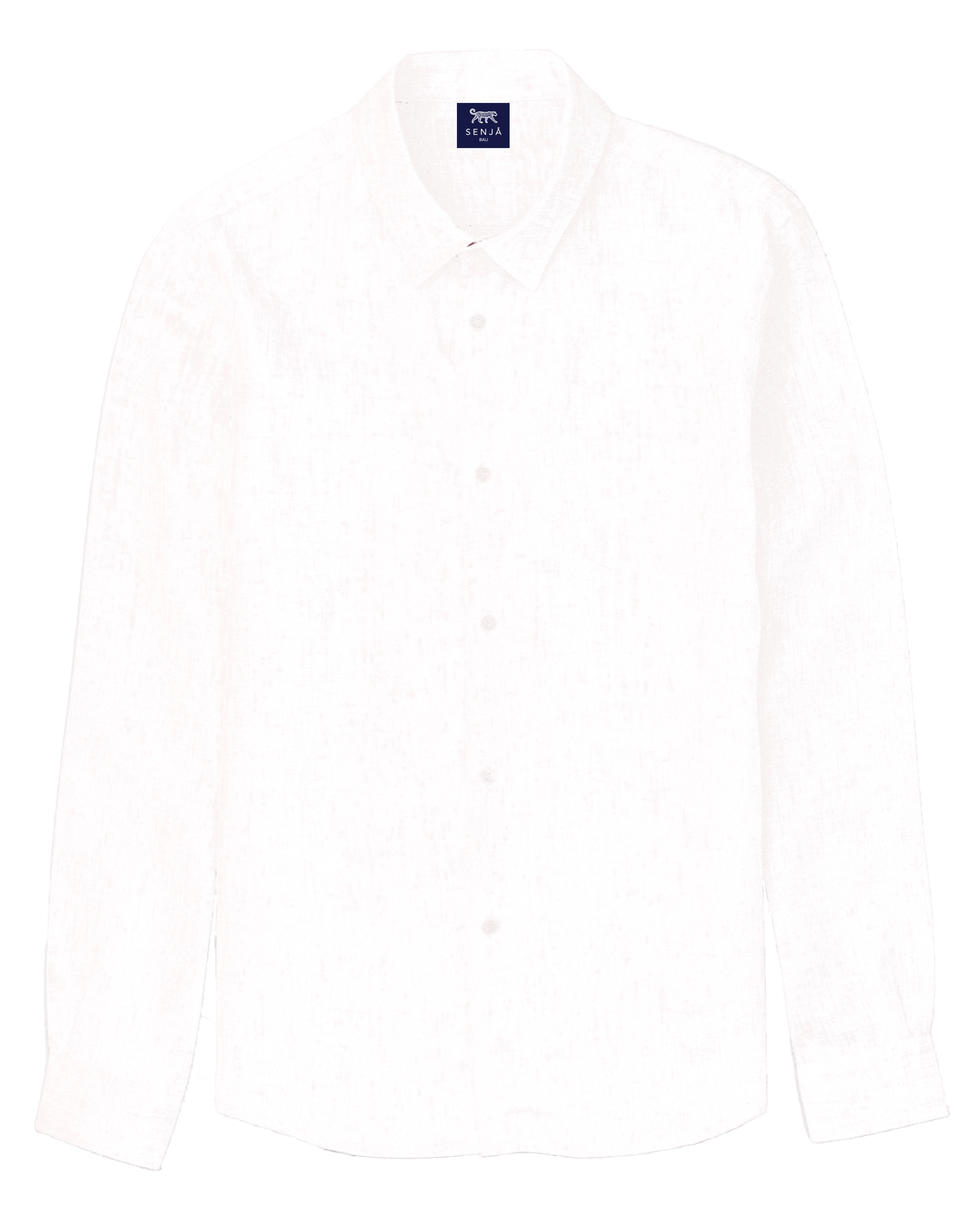 MUSTIQUE MEN'S LINEN SHIRT - BLANCO