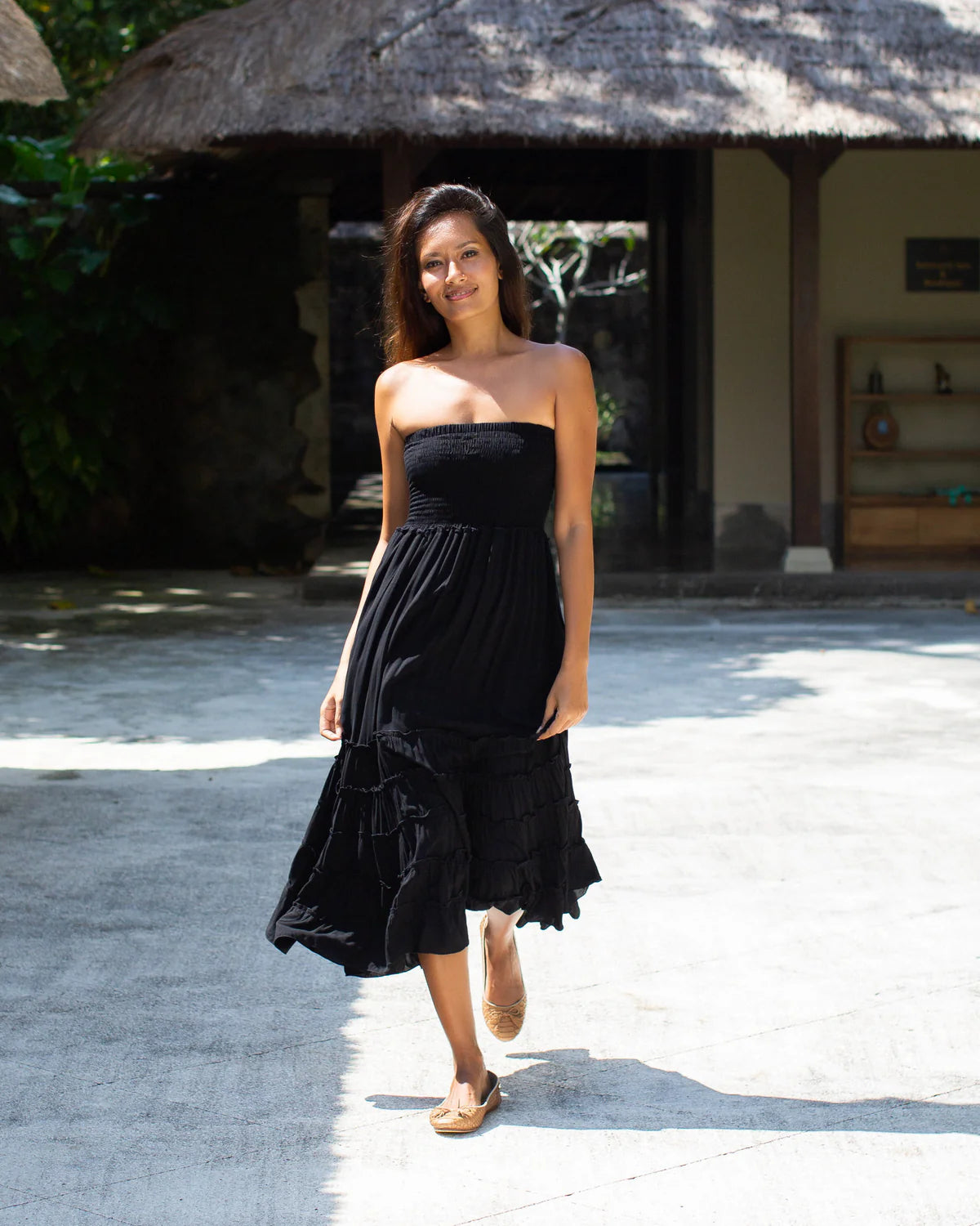 St Tropez - Black Cotton