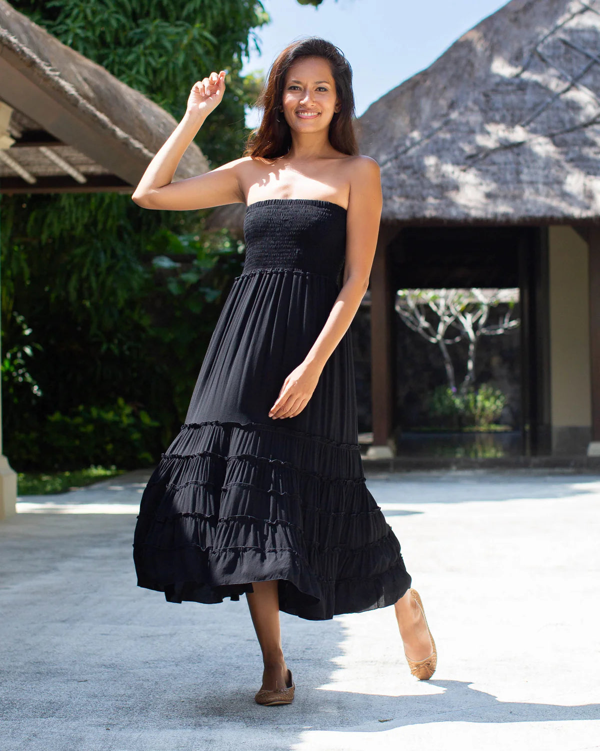 St Tropez - Black Cotton