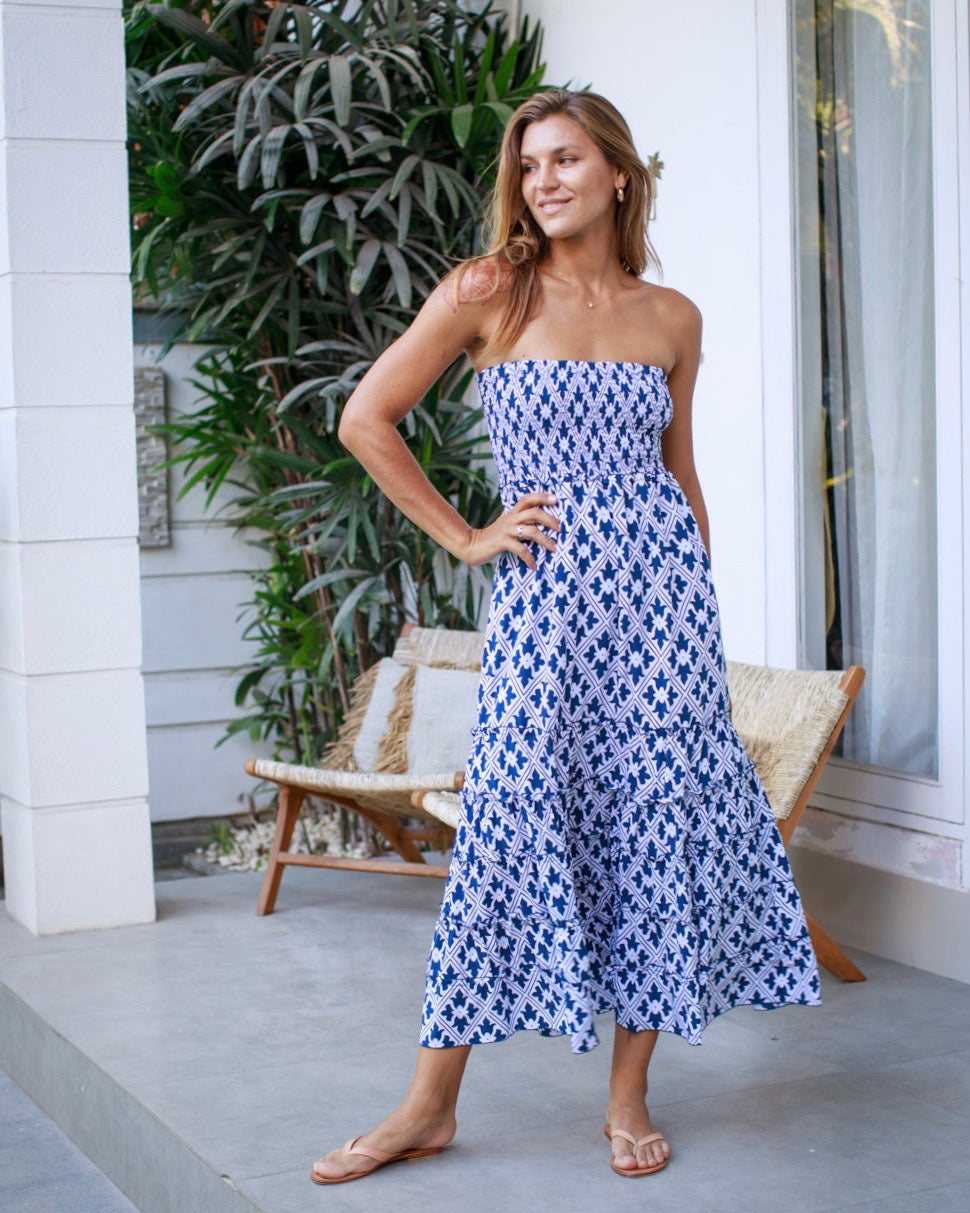 St Tropez Dress/ Skirt - Navy Regency