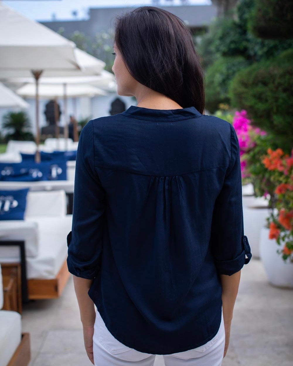 Tilly Top - Navy