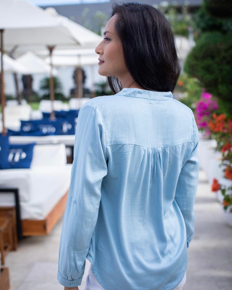 Tilly Top - Pale Blue