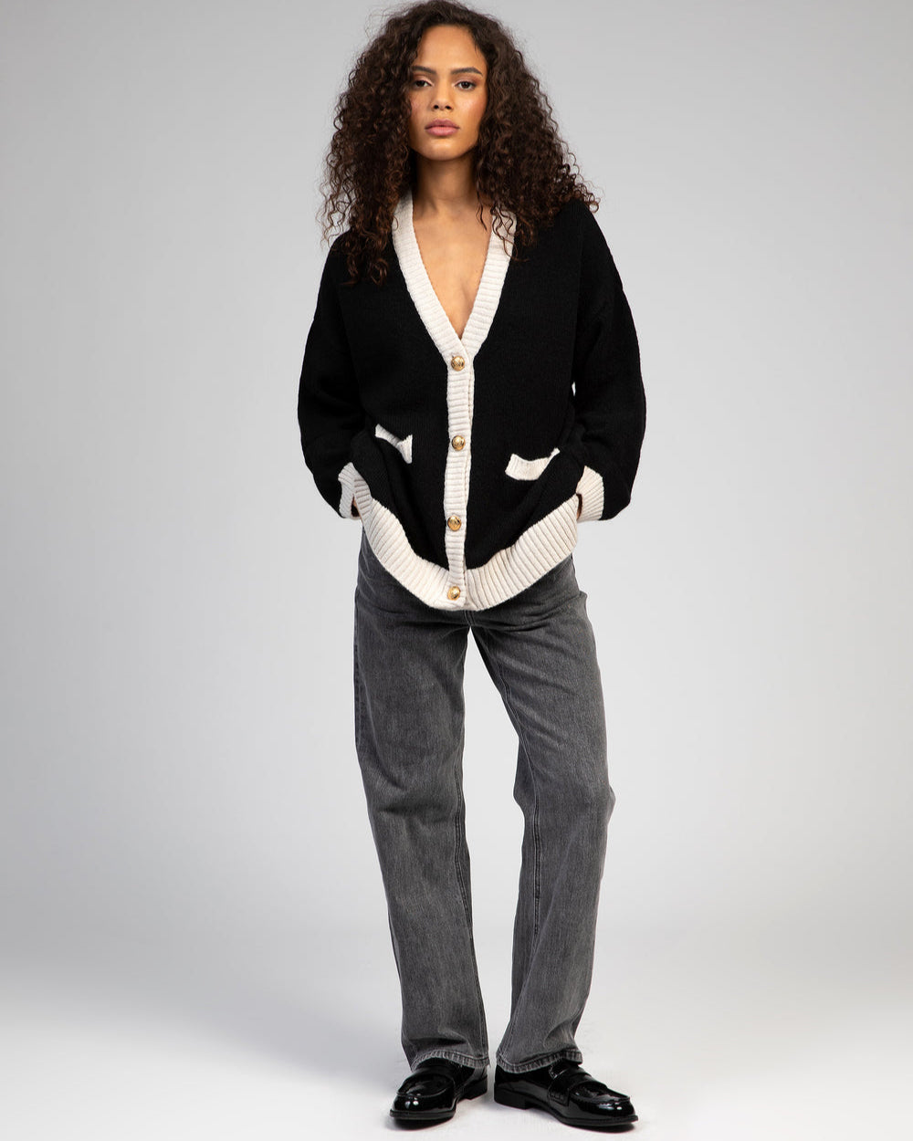 Valdor Cardigan - Black