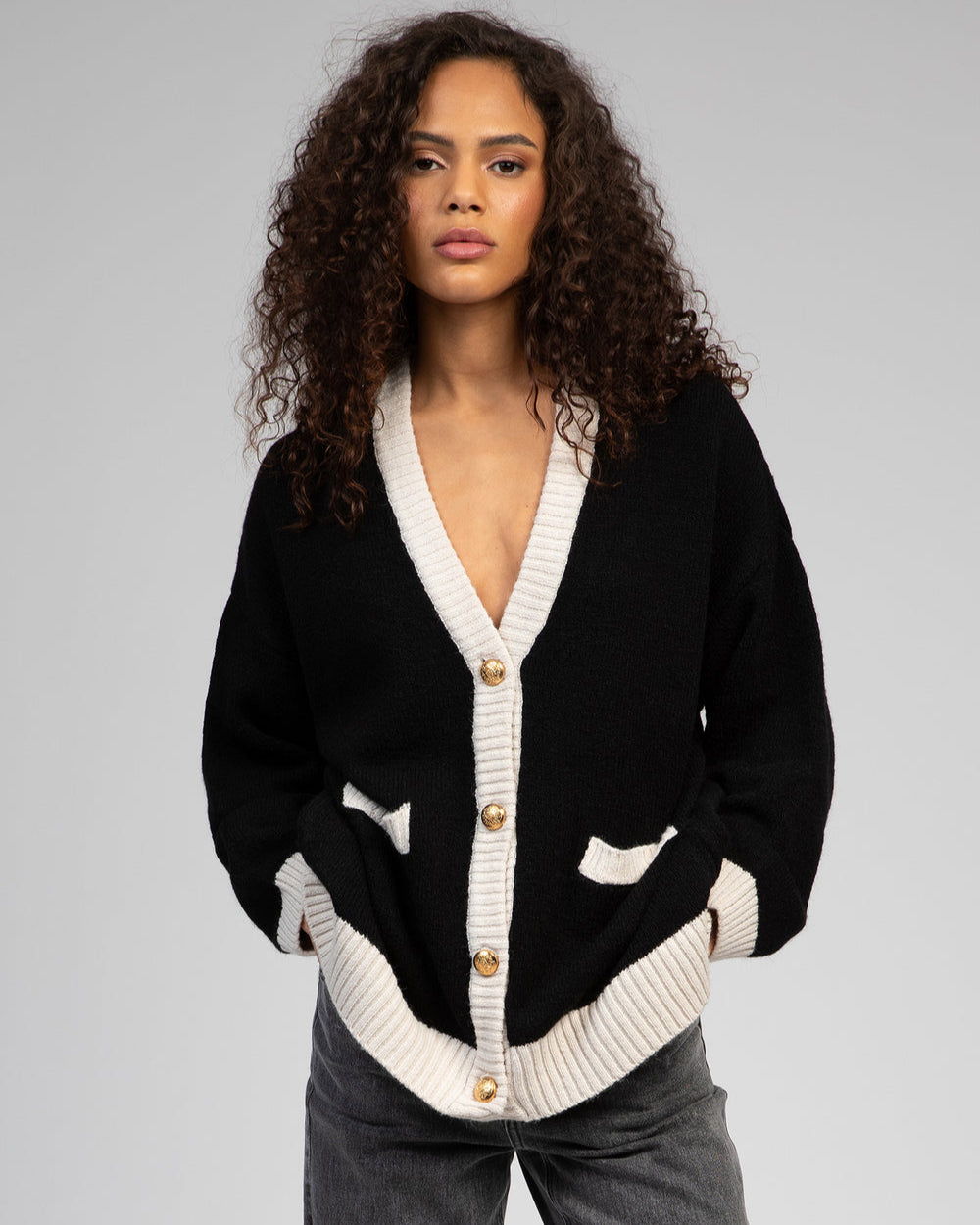 Valdor Cardigan - Black