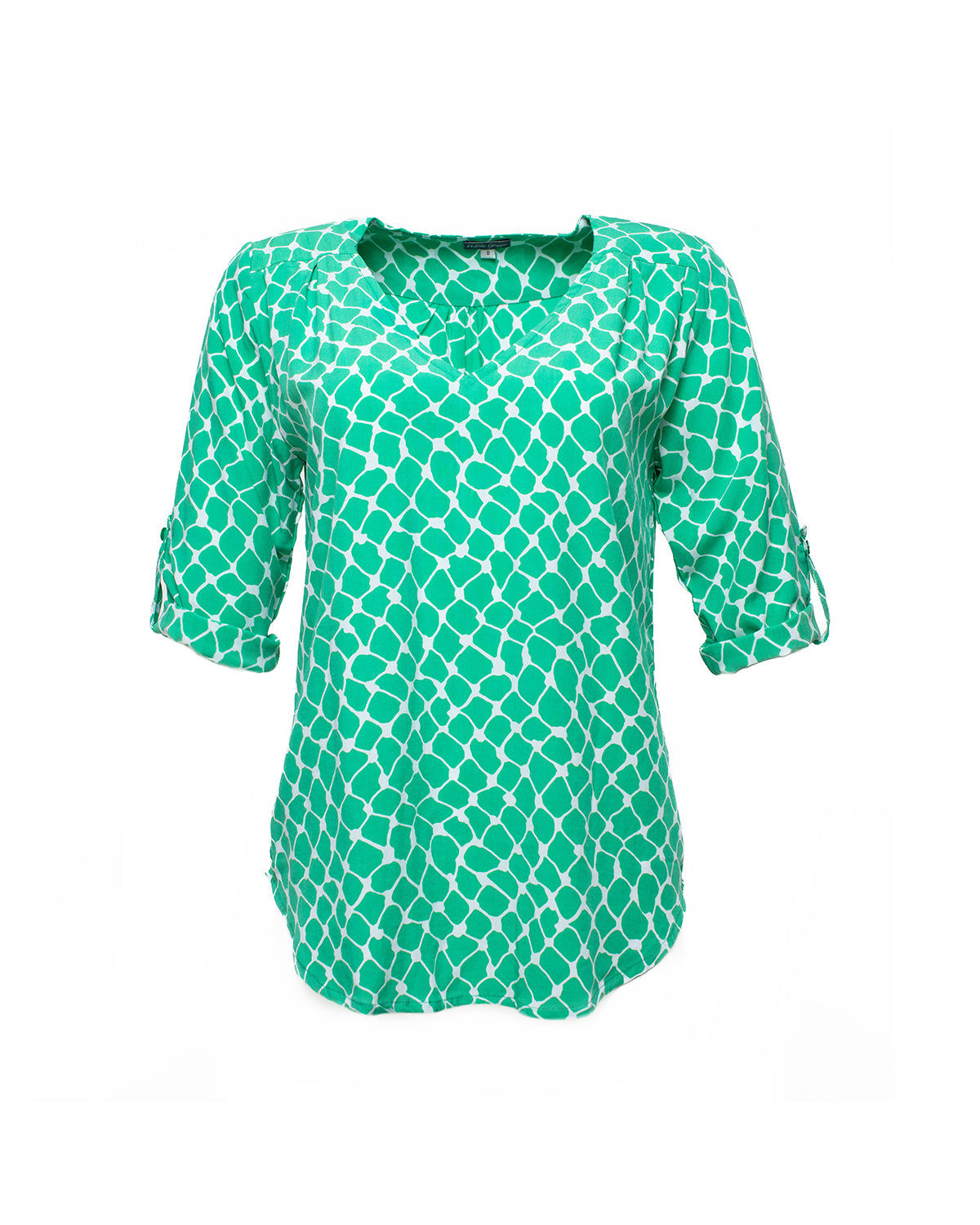 Lizzie Top - Green Net