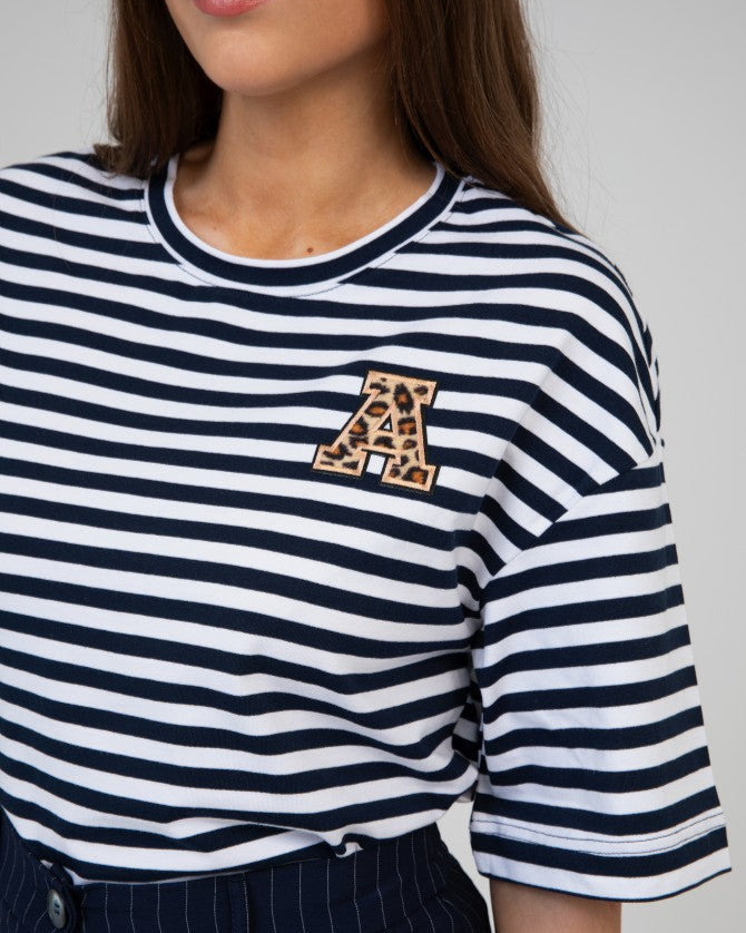 Amalia T Shirt - Marine