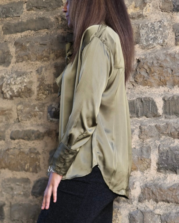 Sylvanoa Blouse - Army