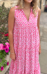 Cosima Dress - Pink Sweet Pea