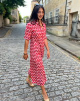 Ovie Midi Dress - Atona Rose
