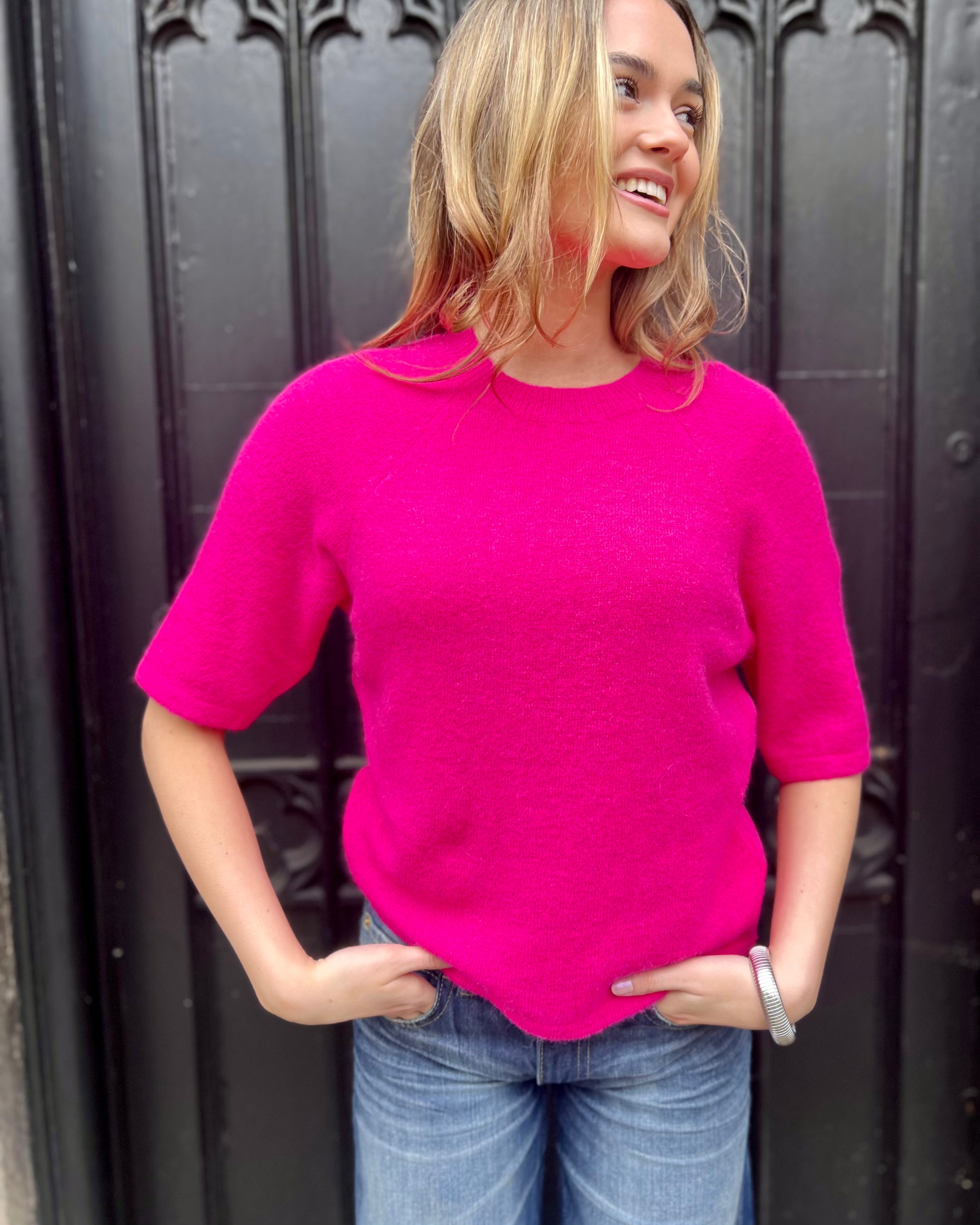 Maeve Jumper - Fuchsia