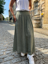 Lili Linen Maxi Skirt
